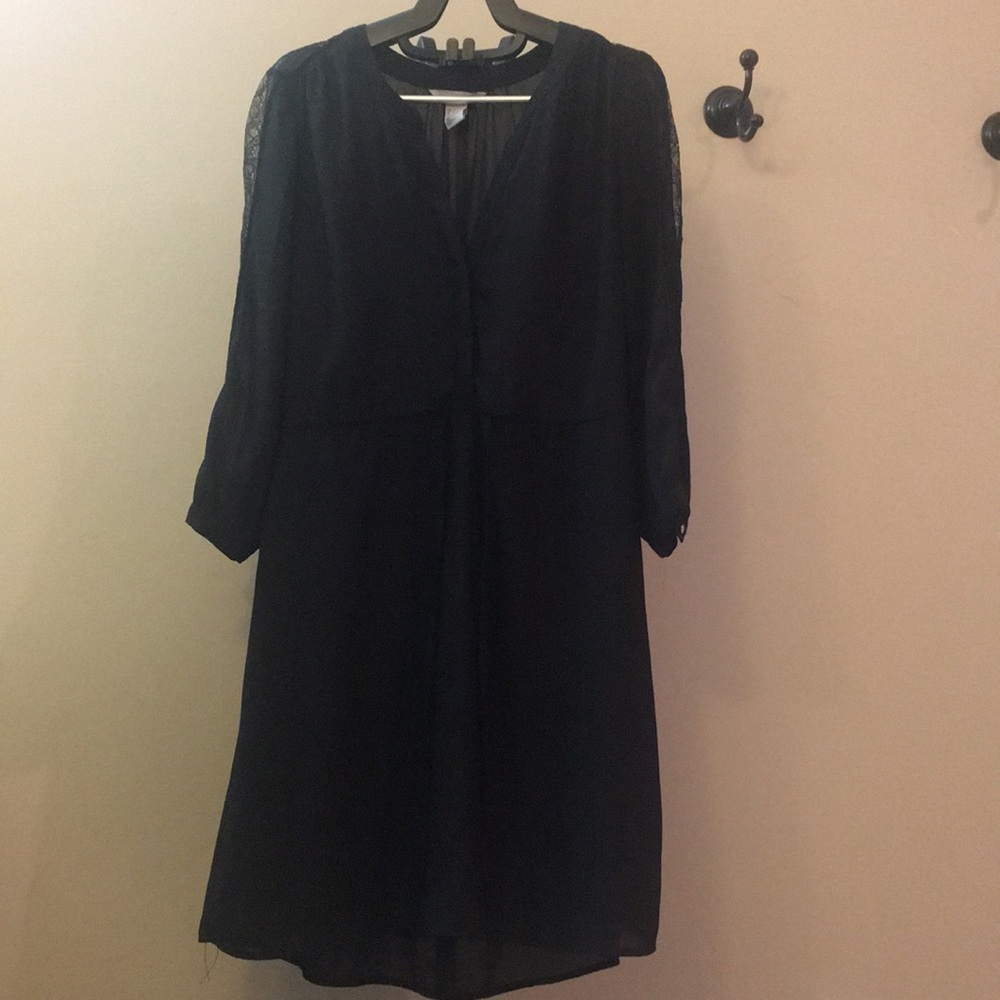 H&M black dress